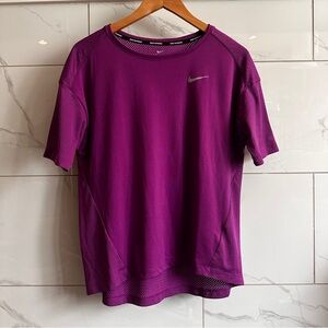 Nike Dri-FIT Running Short Sleeve Mesh Top